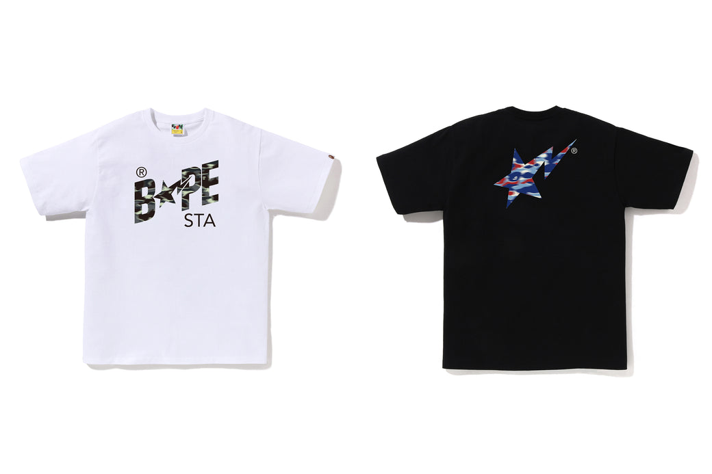 SCREEN CAMO BAPE STA TEE | bape.com
