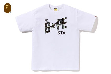 SCREEN CAMO BAPE STA TEE