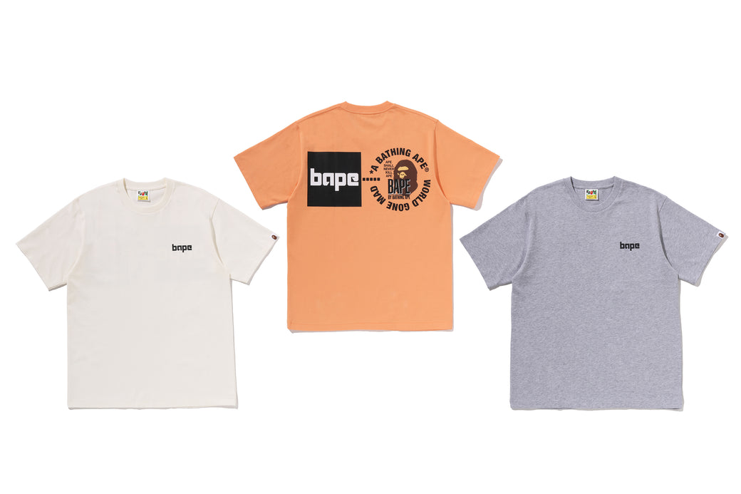 A BATHING APE LOGO TEE | bape.com