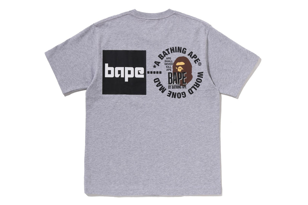 A BATHING APE LOGO TEE | bape.com