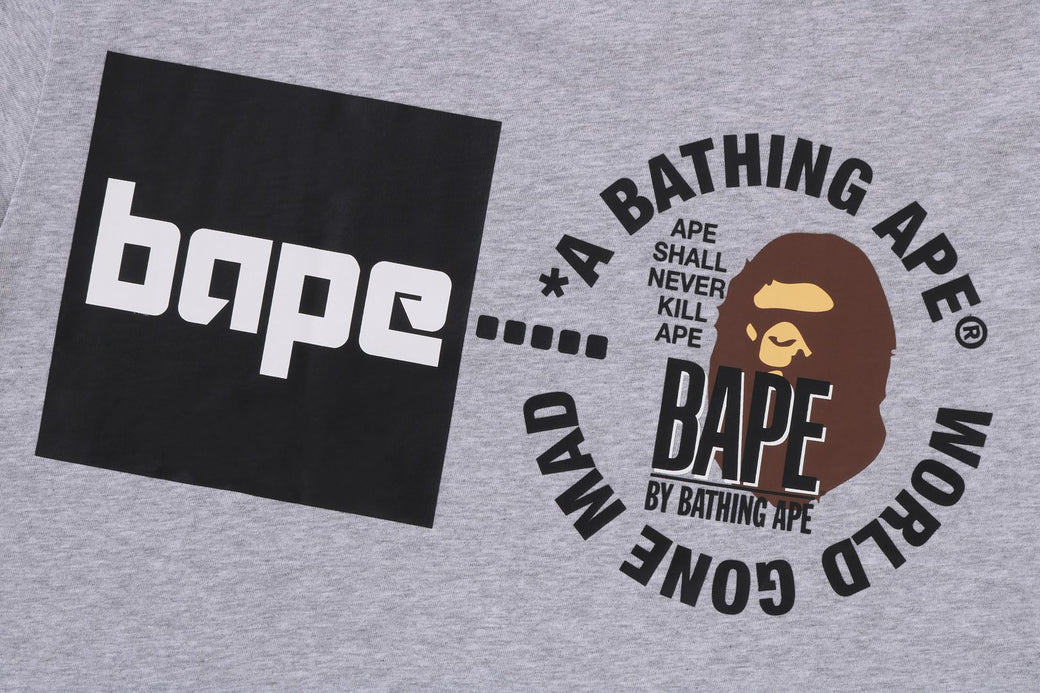 A BATHING APE LOGO TEE | bape.com