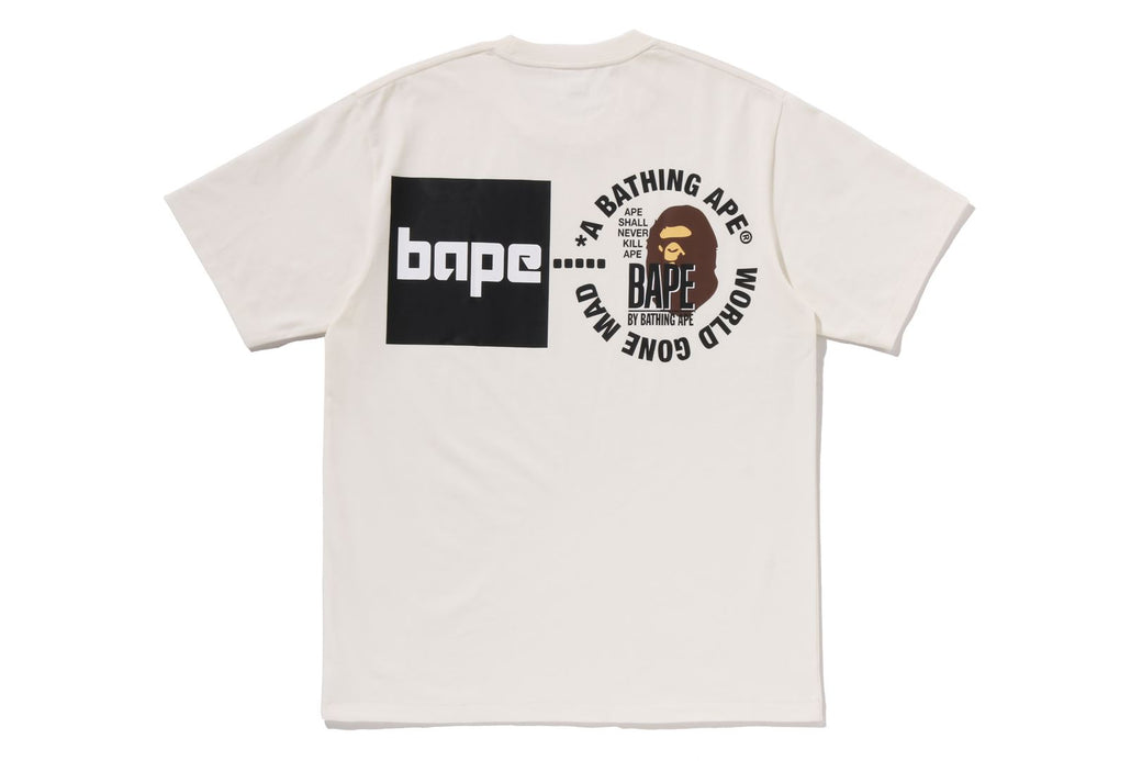 A BATHING APE LOGO TEE | bape.com