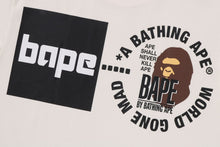 A BATHING APE LOGO TEE