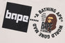 A BATHING APE LOGO TEE