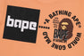 A BATHING APE LOGO TEE