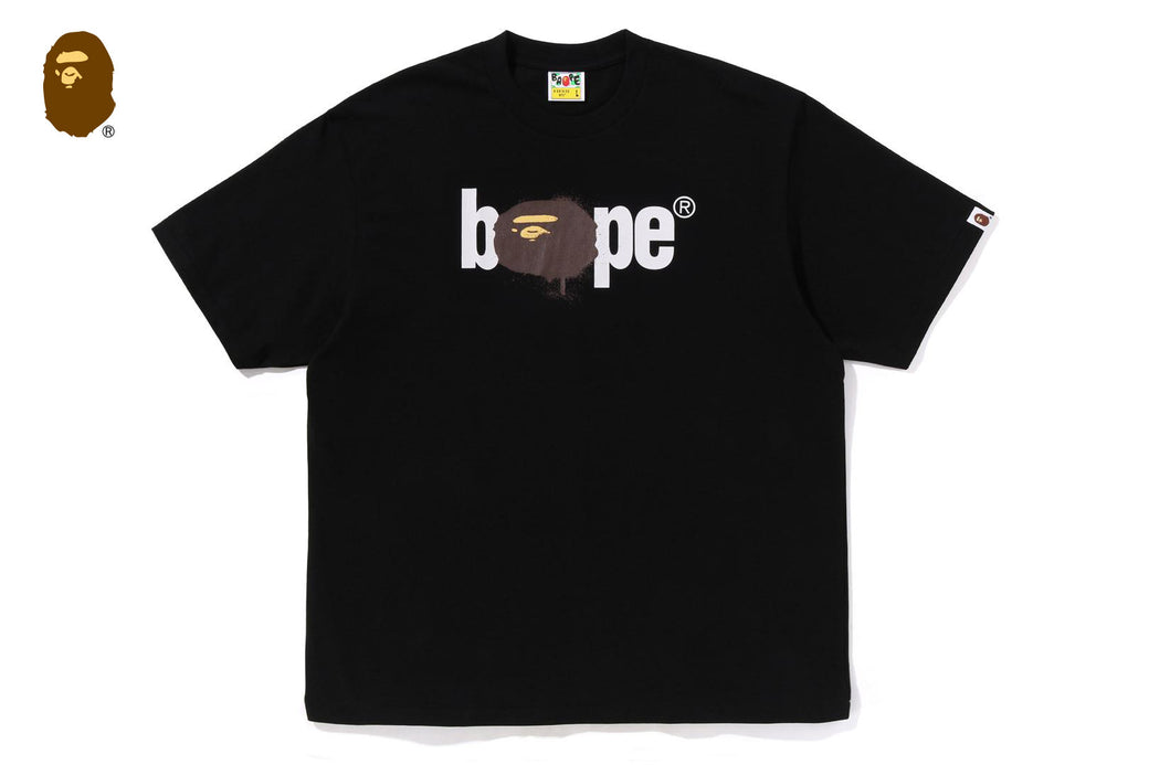 なる　FCRB✕BAPE Tシャツ black Lサイズ GRAFFITI BAPE LOGO RELAXED FIT TEE TEE | bape.com