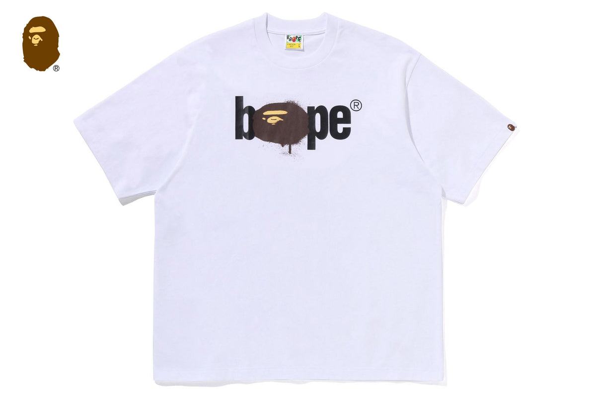 GRAFFITI BAPE LOGO RELAXED FIT TEE TEE | bape.com