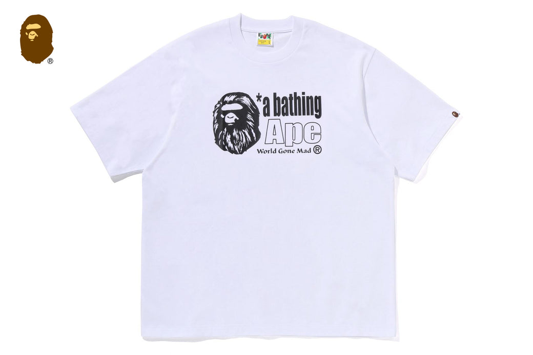 APE HEAD LOGO RELAXED FIT TEE | bape.com