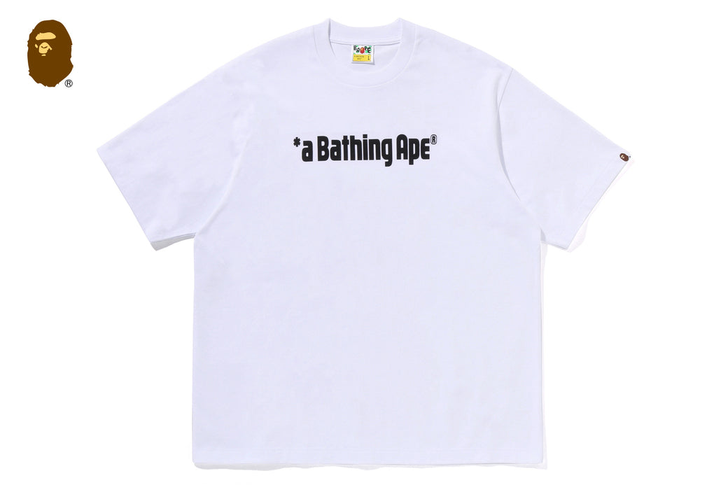 A BATHING APE LOGO RELAXED FIT TEE | bape.com