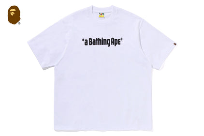 A BATHING APE LOGO RELAXED FIT TEE