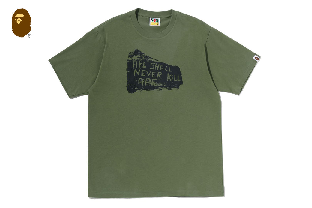 APE SHALL NEVER KILL APE TEE | bape.com
