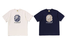 JAPANESE INDIGO ART CAMO BY BATHING APE TEE