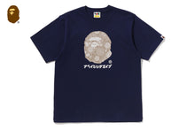 JAPANESE INDIGO ART CAMO BY BATHING APE TEE