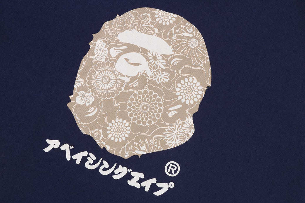 JAPANESE INDIGO ART CAMO BY BATHING APE TEE | bape.com
