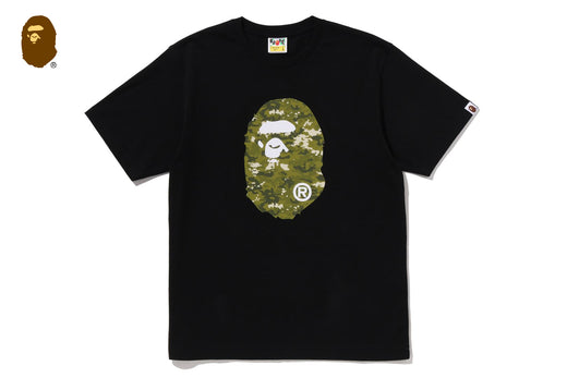 MULTI PIXEL CAMO APE HEAD TEE | bape.com