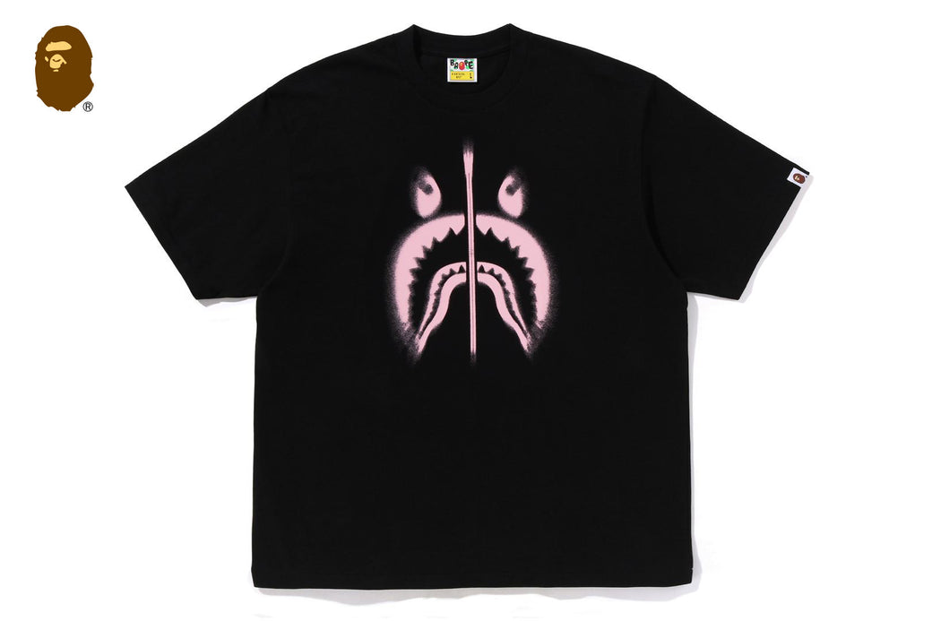 SPRAY SHARK RELAXED FIT TEE | bape.com