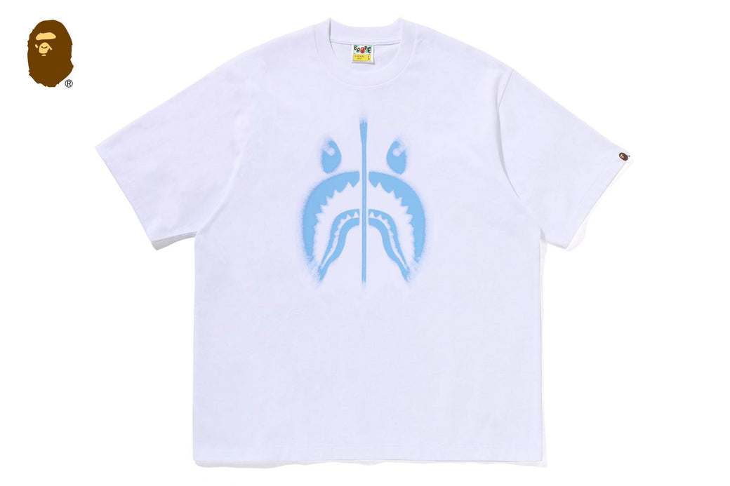 SPRAY SHARK RELAXED FIT TEE | bape.com