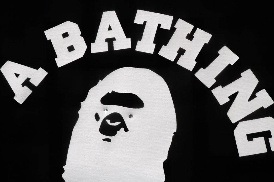CRYSTAL STONE EYE COLLEGE TEE | bape.com