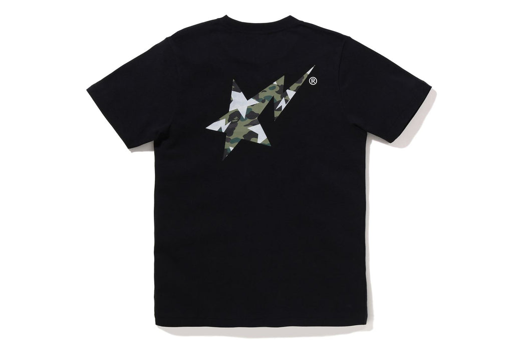 STA OVER PRINT 1ST CAMO BAPE STA TEE | bape.com