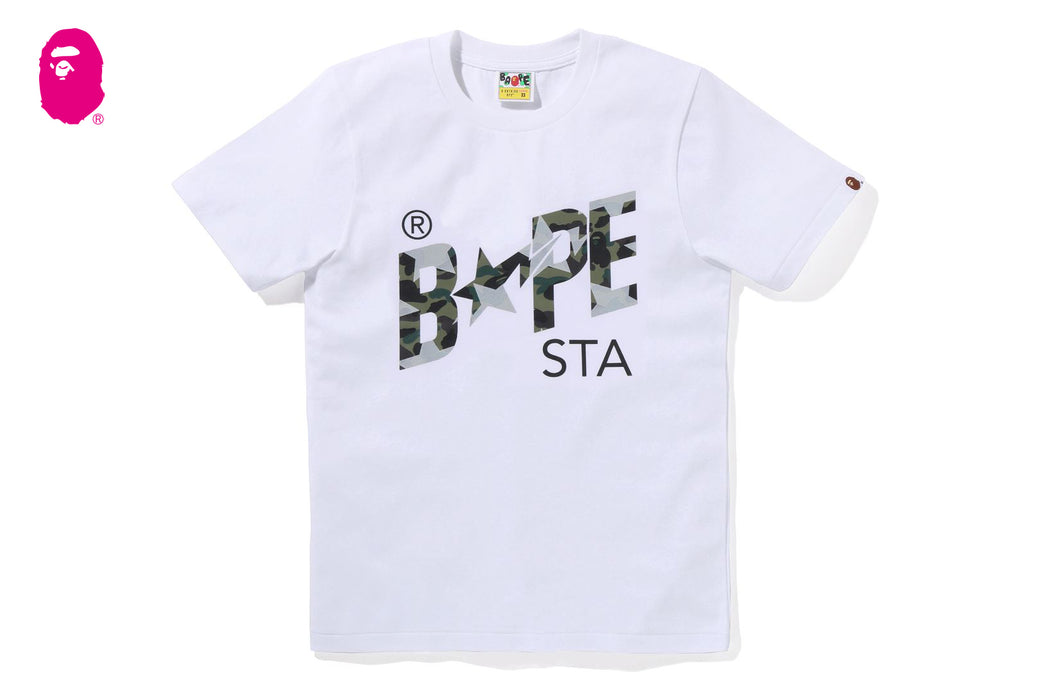 1ST CAMO BAPE STA TEE Sサイズ STA OVER PRINT 1ST CAMO BAPE STA TEE | bape.com