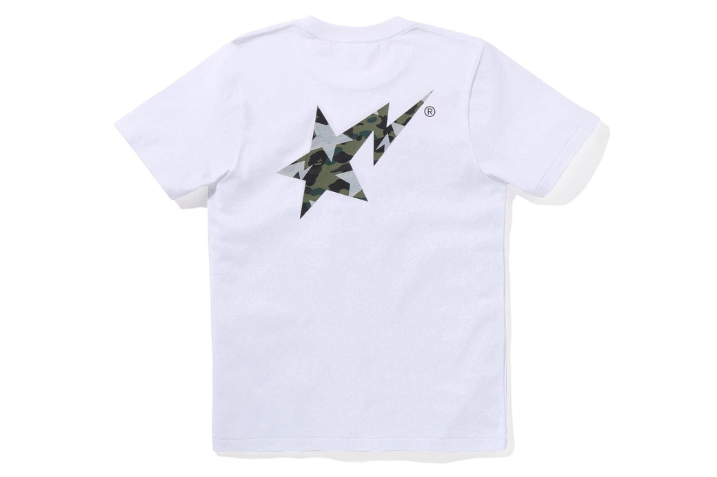 STA OVER PRINT 1ST CAMO BAPE STA TEE | bape.com