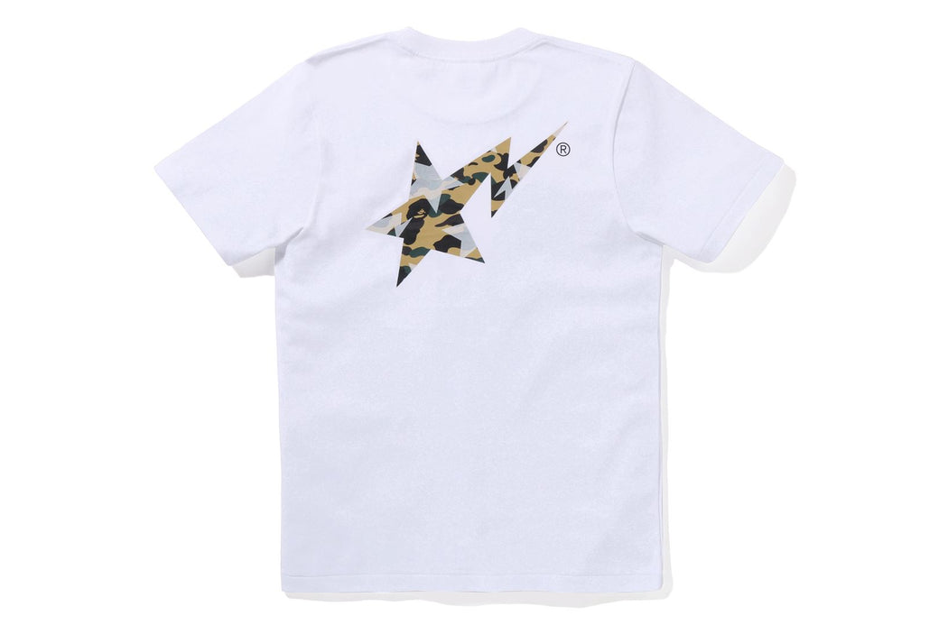 STA OVER PRINT 1ST CAMO BAPE STA TEE | bape.com