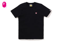 BAPE HEART ONE POINT TEE
