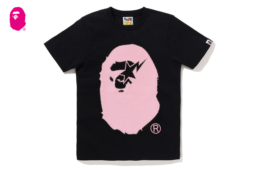 CRYSTAL STONE STA EYE BIG APE HEAD TEE | bape.com
