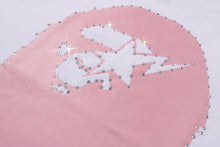 CRYSTAL STONE STA EYE BIG APE HEAD TEE