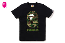 GLITCH WOODLAND CAMO BY BATHING APE TEE