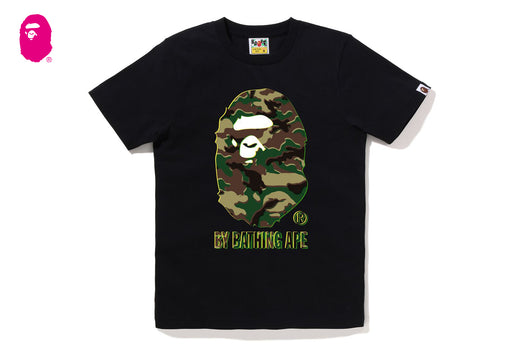 GLITCH WOODLAND CAMO BY BATHING APE TEE | bape.com