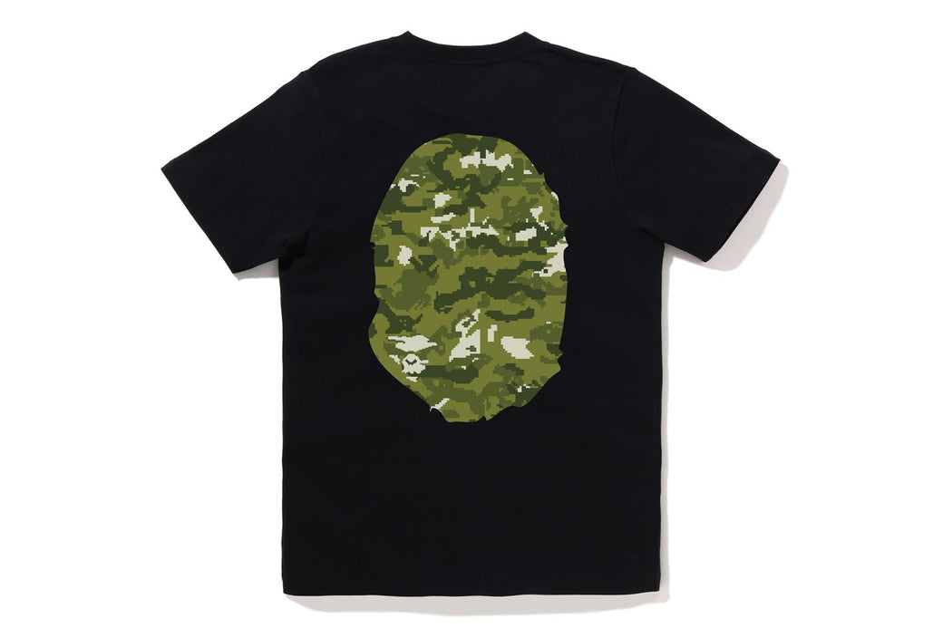 MULTI PIXEL CAMO BIG APE HEAD TEE | bape.com