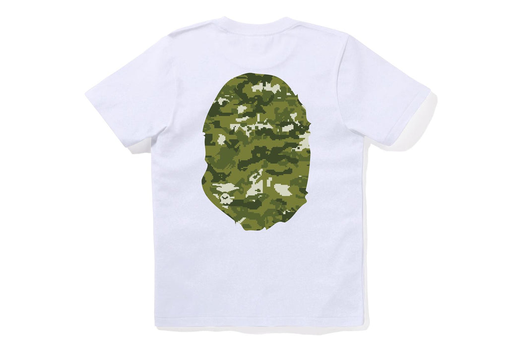 MULTI PIXEL CAMO BIG APE HEAD TEE | bape.com