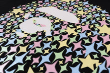 BLING STAR GLITTER APE HEAD TEE