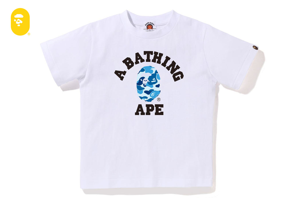 ABC CAMO COLLEGE TEE | bape.com
