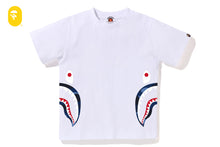 COLOR CAMO SIDE SHARK TEE