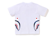 COLOR CAMO SIDE SHARK TEE