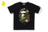 GLITCH WOODLAND CAMO BIG APE HEAD TEE
