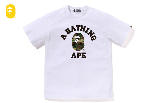 GLITCH WOODLAND CAMO COLLEGE TEE