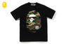 GLITCH WOODLAND CAMO BIG APE HEAD TEE