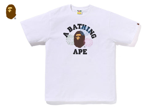 APE HEAD FIREWORK COLLEGE TEE