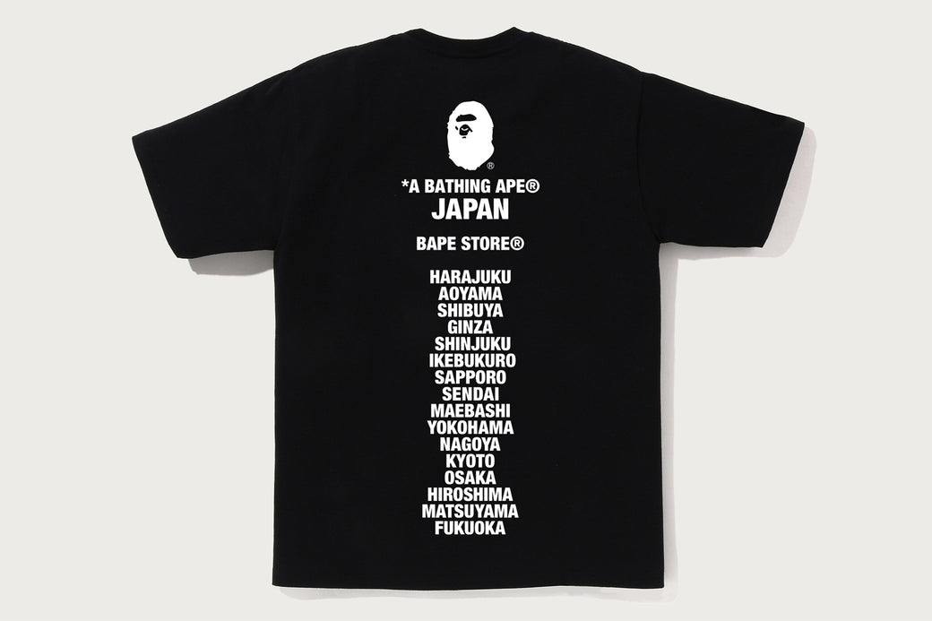 JAPAN APE HEAD TEE | bape.com