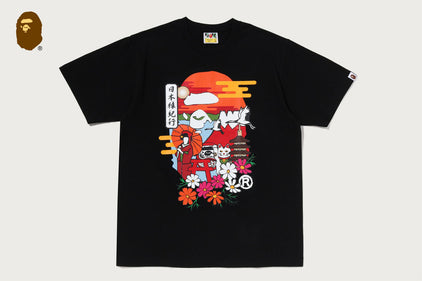 JAPAN CULTURE AUTUMN APE HEAD TEE