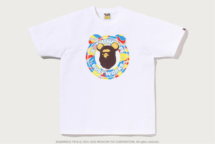【 BAPE X MEDICOM TOY 】30TH ANNIV. BUSY WORKS TEE