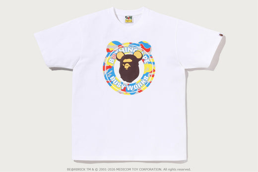 【 BAPE X MEDICOM TOY 】30TH ANNIV. BUSY WORKS TEE