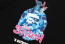 【BAPE X DISNEY】 STITCH ABC CAMO APE HEAD TEE