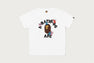 【BAPE X DISNEY】 STITCH AND FRIENDS COLLEGE TEE
