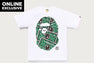 BAPE CARD BIG APE HEAD TEE BAPEC
