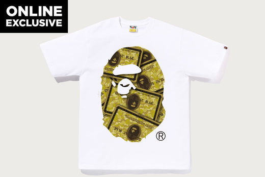 BAPE CARD BIG APE HEAD TEE BAPEC