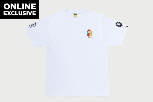BAPE ONLINE PATCH PRINT TEE BAPEC